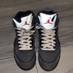 ordan 5 Retro Off-White (Black)